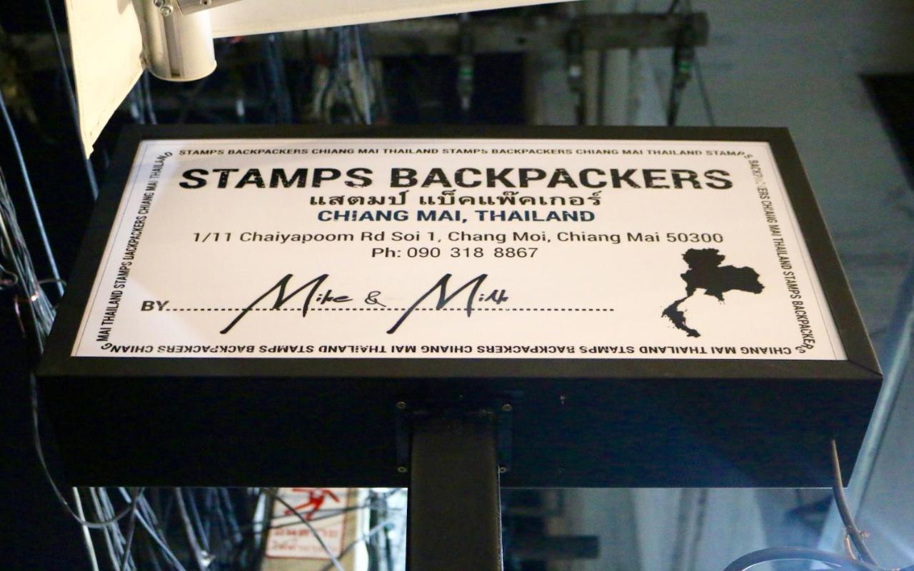 Albergue Stamps Backpackers Chiang Mai Exterior foto